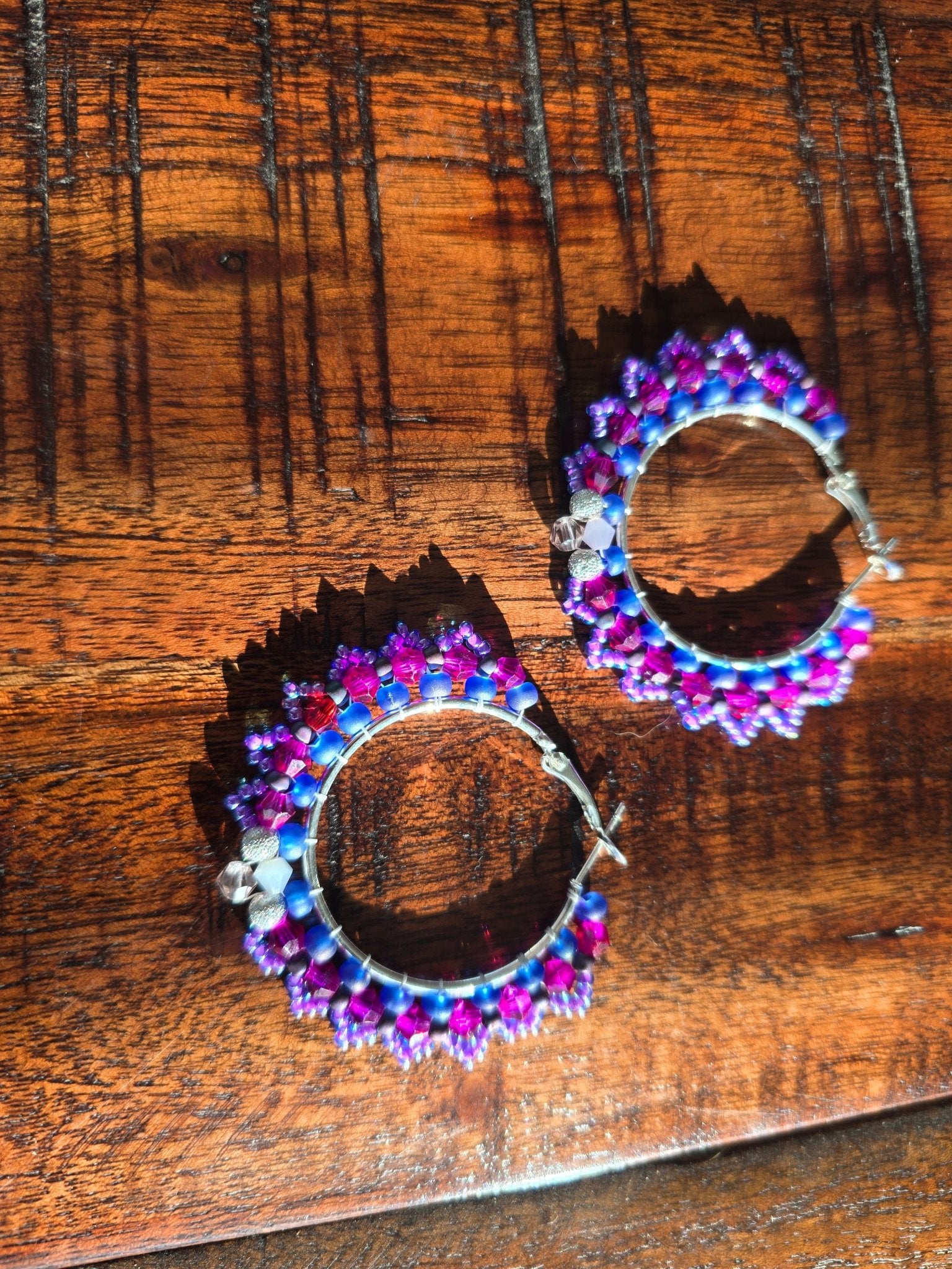 product_beaded jewelry - shop_name Li Moosh Shway Hummingbird Studio