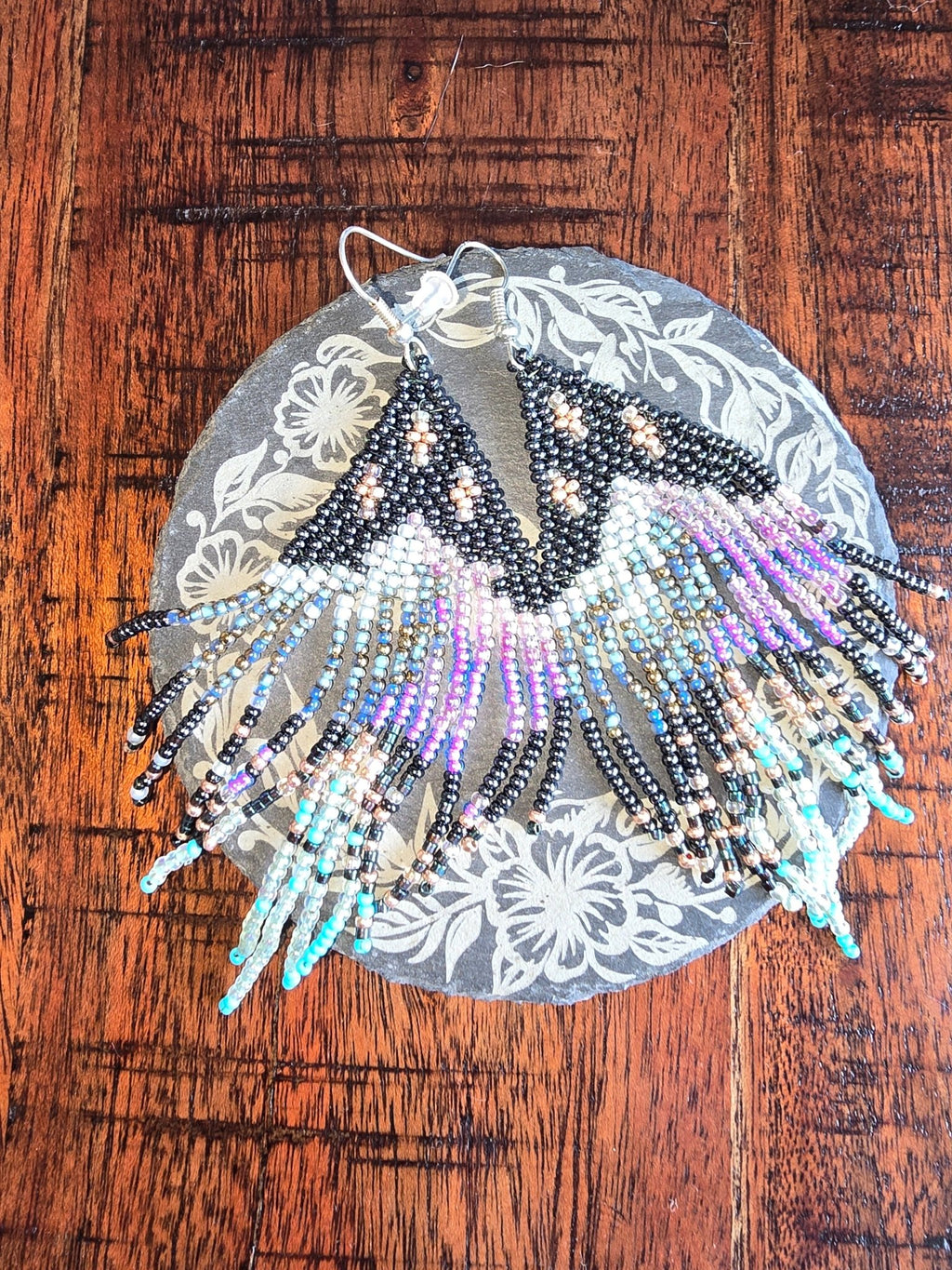 product_beaded jewelry - shop_name Li Moosh Shway Hummingbird Studio