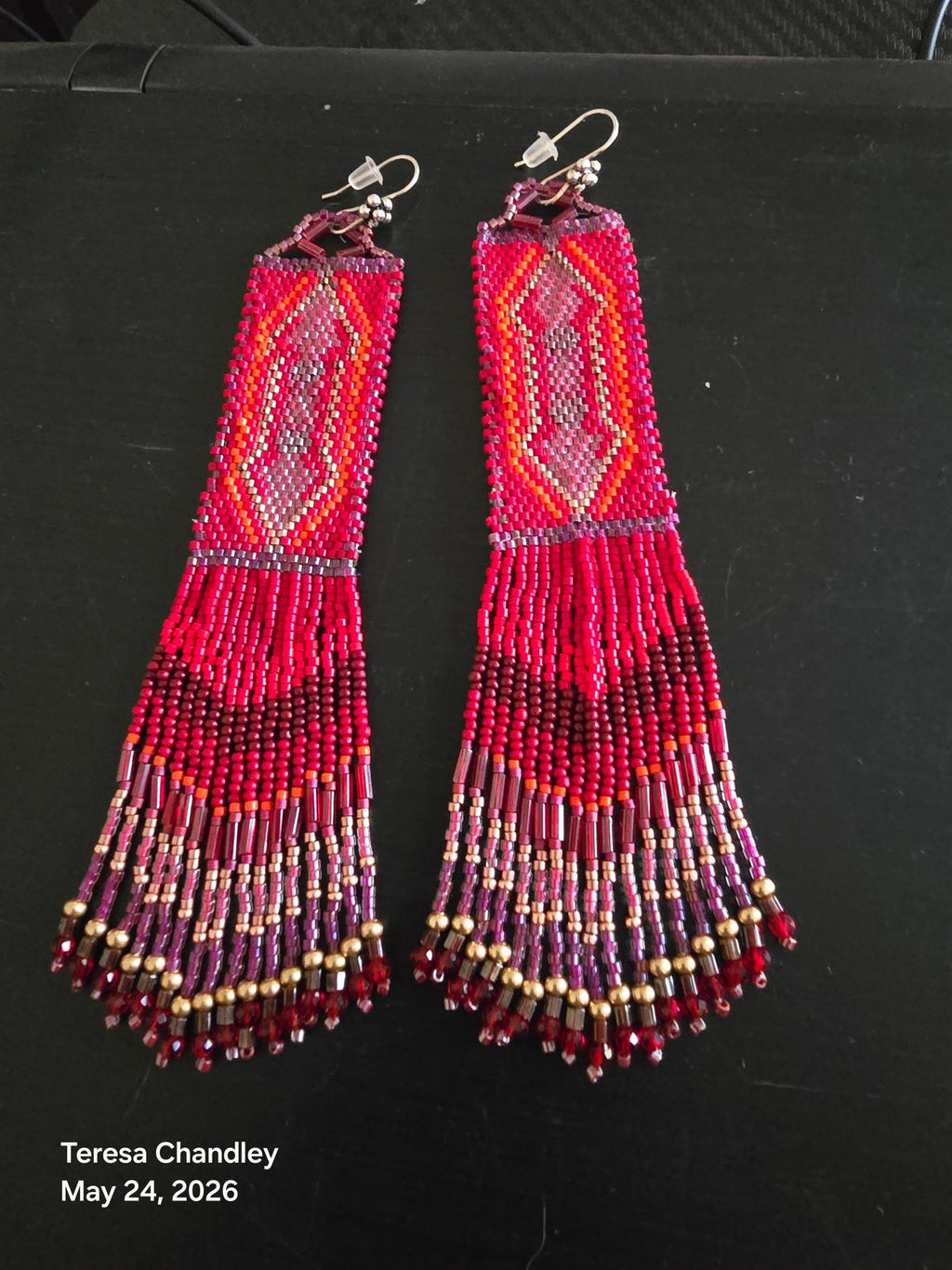 product_beaded jewelry - shop_name Li Moosh Shway Hummingbird Studio